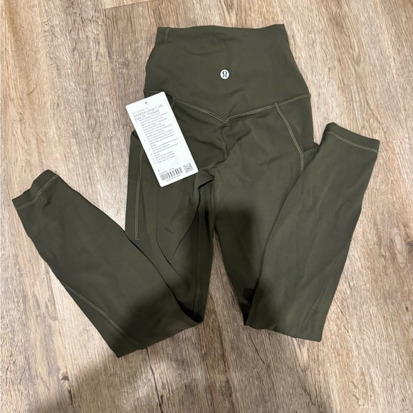 lululemon athletica Olive Green Align HR Pants - Picture 2 of 2